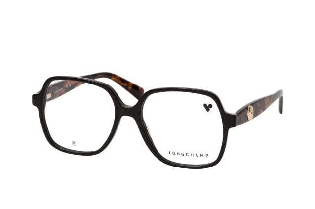 Longchamp LO 2757 001, including lenses, SQUARE Glasses, FEMALE