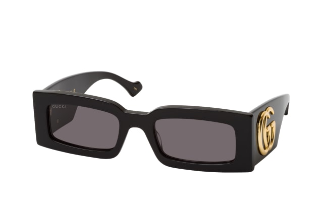 Gucci GG 1425S 001, RECTANGLE Sunglasses, FEMALE, available with prescription