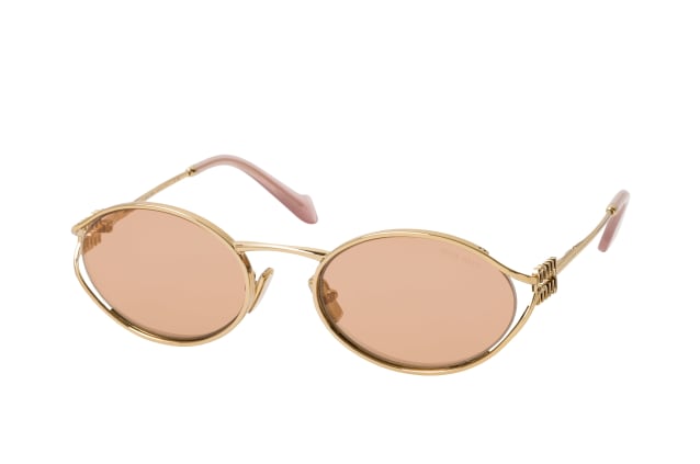 Miu Miu MU 52YS ZVN20F, OVAL Sunglasses, FEMALE