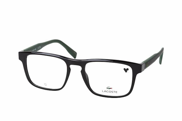 Lacoste L 2972 001, including lenses, SQUARE Glasses, MALE