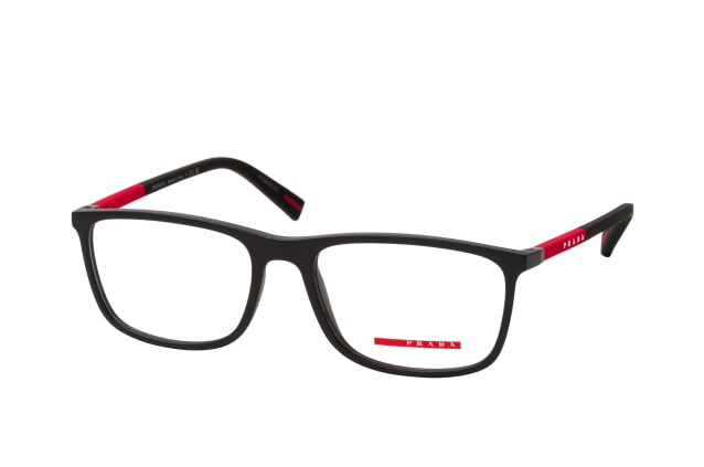 Prada Linea Rossa PS 03QV DG01O1, including lenses, RECTANGLE Glasses, MALE