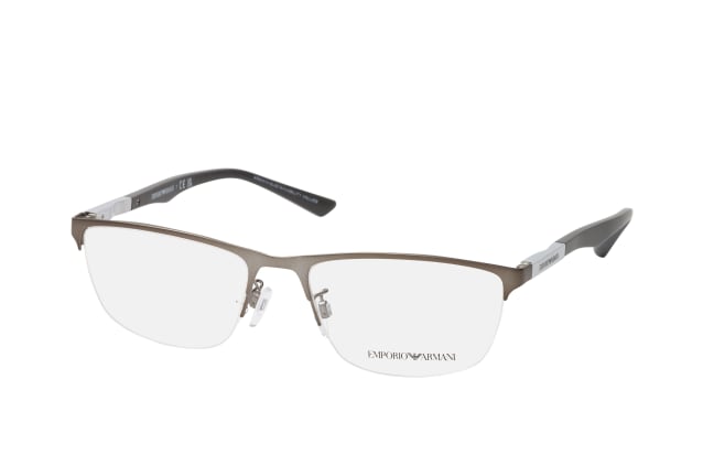 Emporio Armani EA 1142 3003, including lenses, RECTANGLE Glasses, MALE