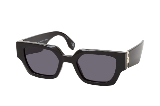 le specs polyblock lsu2329616, square sunglasses, unisex