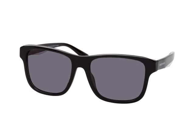 Emporio Armani 0EA4208 605187, SQUARE Sunglasses, MALE, polarised, available with prescription