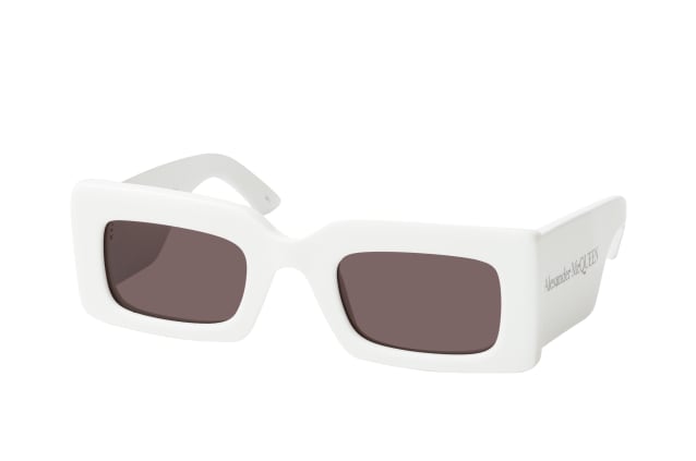 Alexander McQueen AM 0433S 005, RECTANGLE Sunglasses, FEMALE