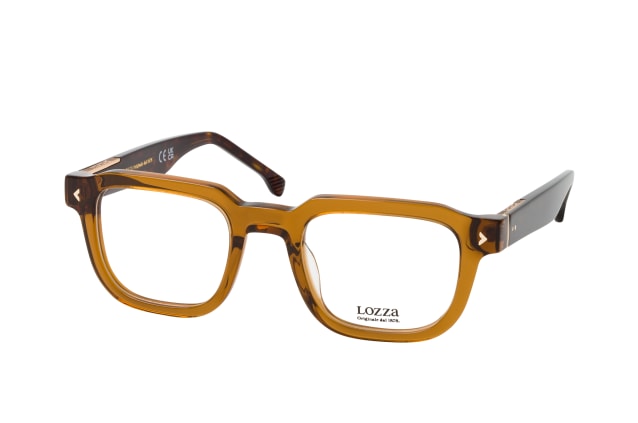 lozza vl 4335 06pq, including lenses, square glasses, male