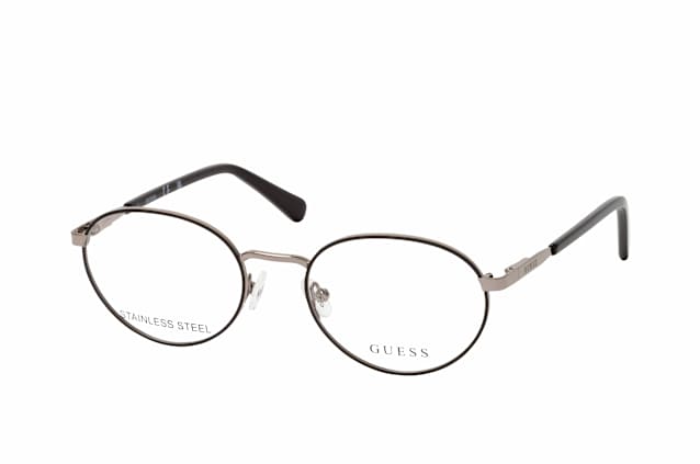Guess GU 50167 005, including lenses, OVAL Glasses, FEMALE