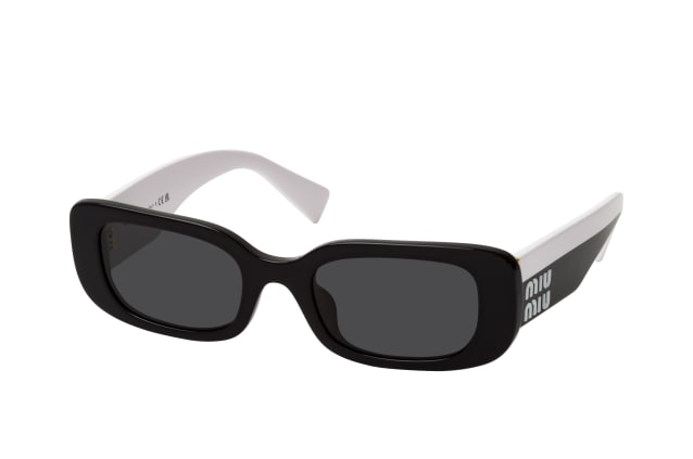 Miu Miu MU 08YS 1AB5S0, RECTANGLE Sunglasses, FEMALE, available with prescription