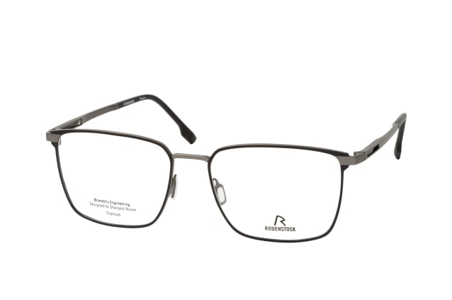 Rodenstock R 7153 A000, including lenses, SQUARE Glasses, MALE