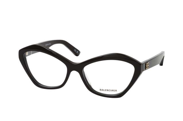 Balenciaga BB0341O 001, including lenses, BUTTERFLY Glasses, FEMALE
