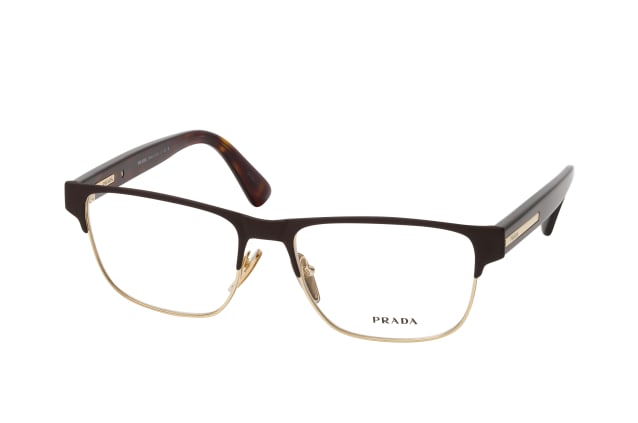 Prada PR 57ZV 01U1O1, including lenses, SQUARE Glasses, MALE