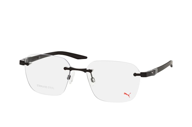Puma PU0457O 001, including lenses, SQUARE Glasses, MALE