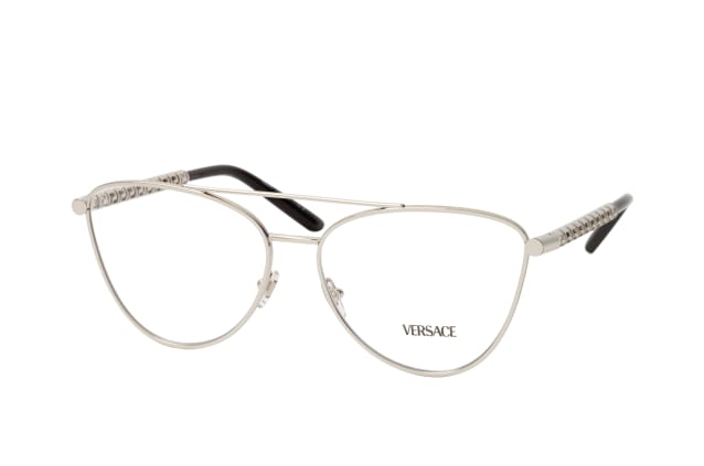 Versace VE 1296 1000, including lenses, BUTTERFLY Glasses, FEMALE