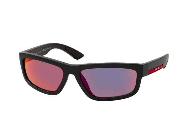 Prada Linea Rossa PS 05ZS DG008F, RECTANGLE Sunglasses, MALE