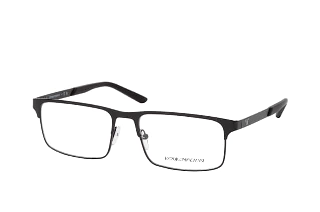Emporio Armani EA 1170 3001, including lenses, RECTANGLE Glasses, MALE