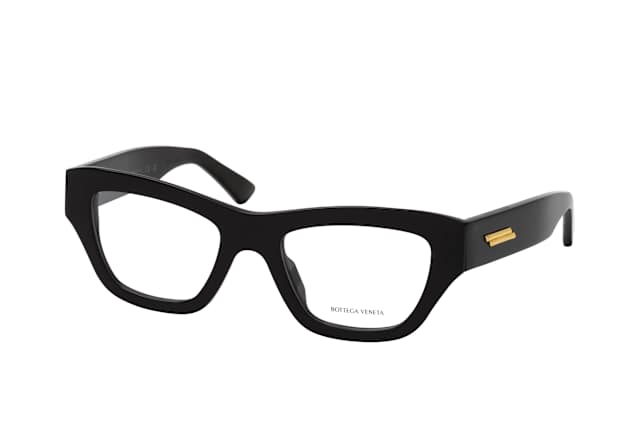 Bottega Veneta BV 1360O 001, including lenses, BUTTERFLY Glasses, FEMALE