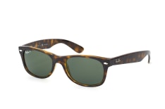 Ray-Ban New Wayfarer RB 2132 902/58, RECTANGLE Sunglasses, UNISEX, polarised, available with prescription