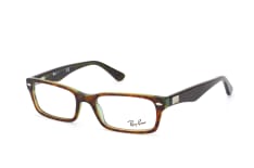 Ray-Ban RX 5206 2445, including lenses, RECTANGLE Glasses, UNISEX