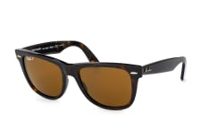 Ray-Ban Original Wayfarer RB 2140 902/57 large, SQUARE Sunglasses, MALE, polarised, available with prescription