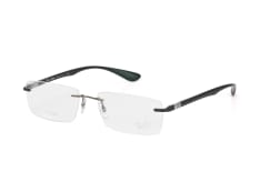 Ray-Ban RX 8724 1128, including lenses, RECTANGLE Glasses, MALE