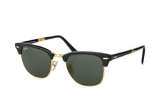 Ray-Ban Clubmaster Folding RB 2176 901, ROUND Sunglasses, UNISEX, available with prescription