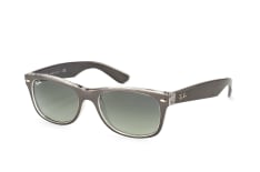 Ray-Ban New Wayfarer RB 2132 6143/71, RECTANGLE Sunglasses, UNISEX, available with prescription