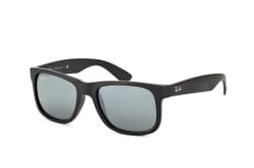 Ray-Ban Justin RB 4165 622/6G small, SQUARE Sunglasses, MALE, available with prescription