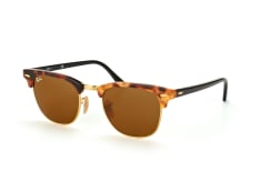 Ray-Ban Clubmaster RB 3016 1160 small, BROWLINE Sunglasses, MALE, available with prescription
