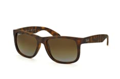Ray-Ban Justin RB 4165 865/T5, SQUARE Sunglasses, MALE, polarised, available with prescription