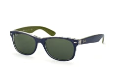 Ray-Ban New Wayfarer RB 2132  6188 L, RECTANGLE Sunglasses, MALE, available with prescription