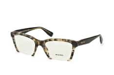 Miu Miu MU 04NV DHE-1O1, including lenses, SQUARE Glasses, FEMALE