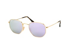 Ray-Ban Hexagonal RB 3548N 001/8O, ROUND Sunglasses, UNISEX, available with prescription