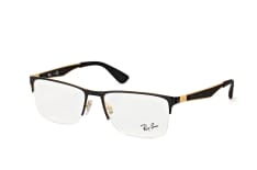 Ray-Ban RX 6335 2890, including lenses, RECTANGLE Glasses, MALE