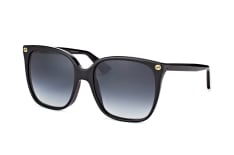 Gucci GG 0022S 001, BUTTERFLY Sunglasses, FEMALE