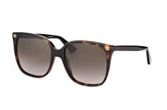 Gucci GG 0022S 003, BUTTERFLY Sunglasses, FEMALE
