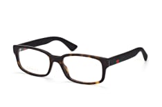 Gucci GG 0012O 002, inkl. Gläser, Rechteckige Brille, Herren