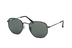 Ray-Ban Hexagonal RB 3548N 002/58 L, ROUND Sunglasses, MALE, polarised, available with prescription