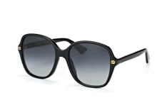 Gucci GG 0092S 001, BUTTERFLY Sunglasses, FEMALE