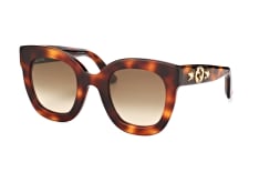 Gucci GG 0208S 003, BUTTERFLY Sunglasses, FEMALE, available with prescription