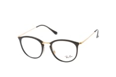 Ray-Ban RX 7140 2000 small, including lenses, ROUND Glasses, UNISEX