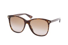 Gucci GG 0024S 008, SQUARE Sunglasses, FEMALE, available with prescription