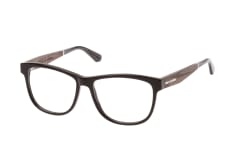 WOOD FELLAS Wildenau 10939 black oak, inkl. Gläser, Quadratische Brille, Unisex