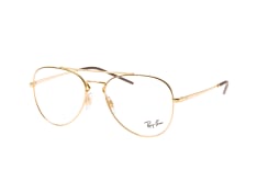 Ray-Ban RX 6413 2500 small, including lenses, AVIATOR Glasses, UNISEX