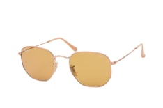 Ray-Ban Hexagonal RB 3548N 9131/4I L, ROUND Sunglasses, MALE, available with prescription