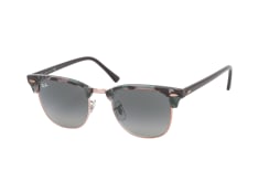 Ray-Ban Clubmaster RB 3016 1255/71 L, BROWLINE Sunglasses, MALE, available with prescription