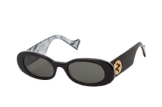 Gucci GG 0517S 001, ROUND Sunglasses, FEMALE, available with prescription
