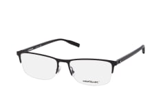 MONTBLANC MB 0015O 004, including lenses, RECTANGLE Glasses, MALE