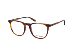 MONTBLANC MB 0010O 002, including lenses, SQUARE Glasses, MALE