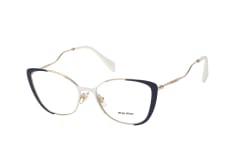 Miu Miu MU 51QV VYE1O1, including lenses, BUTTERFLY Glasses, FEMALE