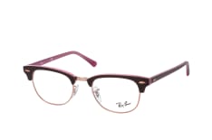Ray-Ban Clubmaster RX 5154 5886 small, including lenses, SQUARE Glasses, FEMALE
